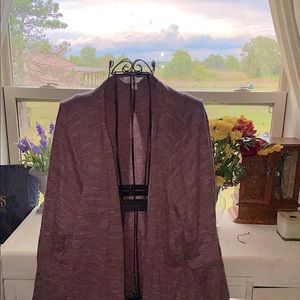 •Purple Cardigan•